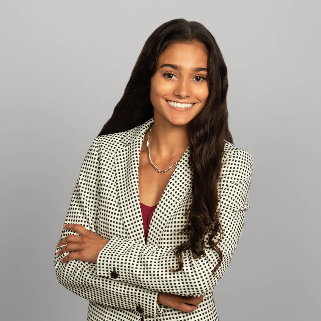 Business headshot taken by professional photographers at JCPenney Portraits.