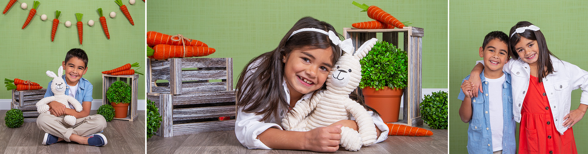 Easter photography featuring easter props and background themes.
